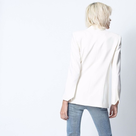 NWT Zadig Voltaire Visko Strass Embellished Blazer - Picture 8 of 10